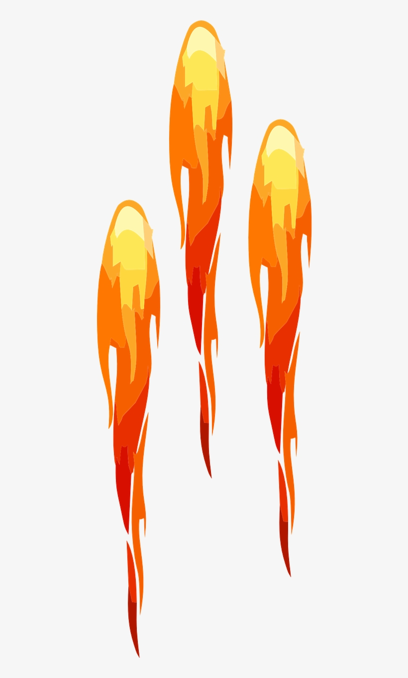 Rocket Fire Png Picture Free - Fire Balls Clipart, transparent png #1093139