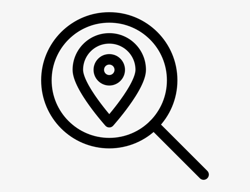 Search Icon Location - Icon, transparent png #1093173