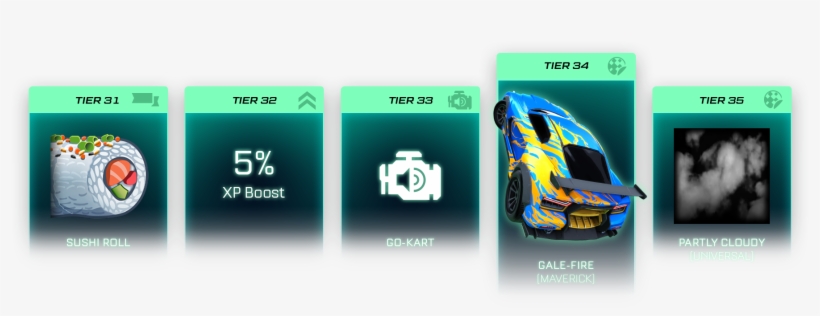 Rocket Pass Premium Tier31-35 Rewards - Rocket, transparent png #1093333