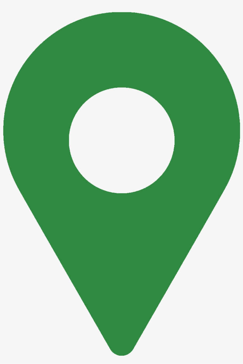 New Training Location - Google Map Pin Green, transparent png #1093336