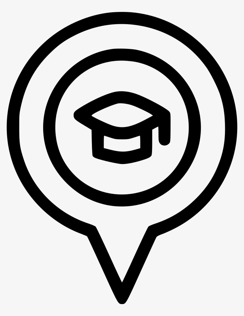 College School University Location Mapmarker Pin Comments   Icon ...