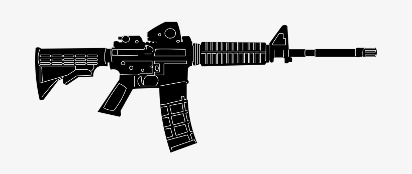 M16, Rifle, Ar, Ar15, Military, Army - Rifle Adobe Stock, transparent png #1093547