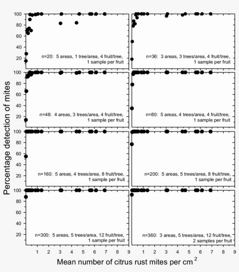 Effect Of Reducing Sample Size On Detecting Citrus - Monochrome, transparent png #1093548