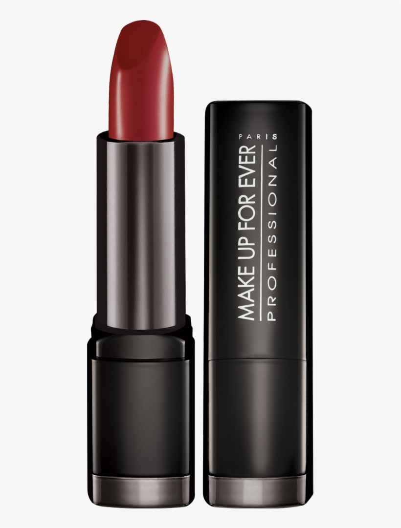 Make Up For Ever Rouge Artist Intense, 41 Rust, Satin - Dark Red Lipstick Transparent, transparent png #1094047