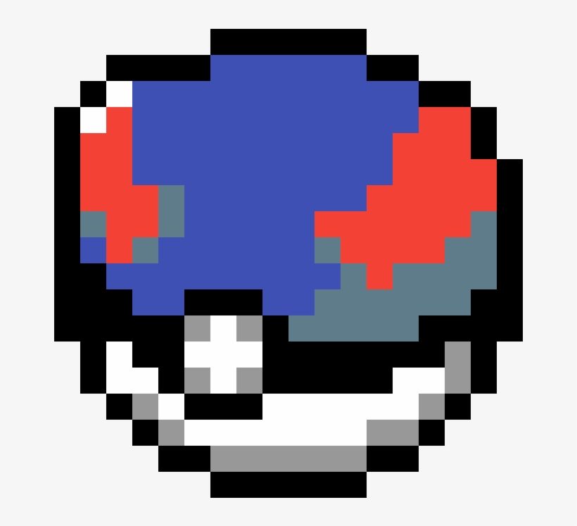Suck-y Great Ball - Pokeball Pixel Png, transparent png #1094190