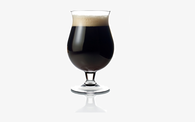 Tulip Beer Glass - Dark Beer Glass Png, transparent png #1094256
