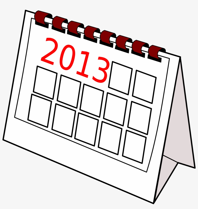 Big Image - Calendar Clip Art, transparent png #1094567