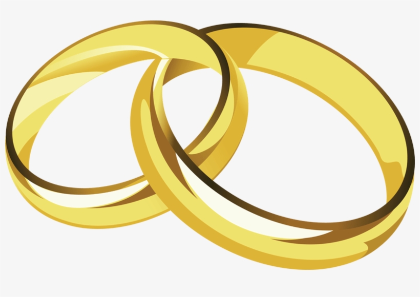 Clipart Library Library Rings Deweddingjpg Com Clipartfest - Rings Vector, transparent png #1094597