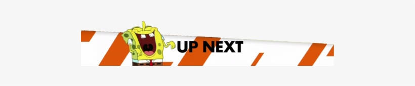 Up Next Aang Text Yellow Orange Font Line Product - Inappropriate Timing Spongebob Banner Memes, transparent png #1094967