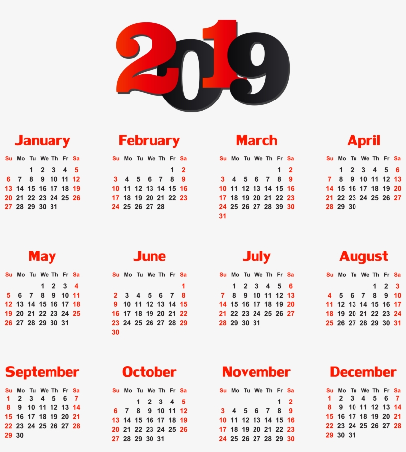 Calendar Clipart Png, transparent png #1095080