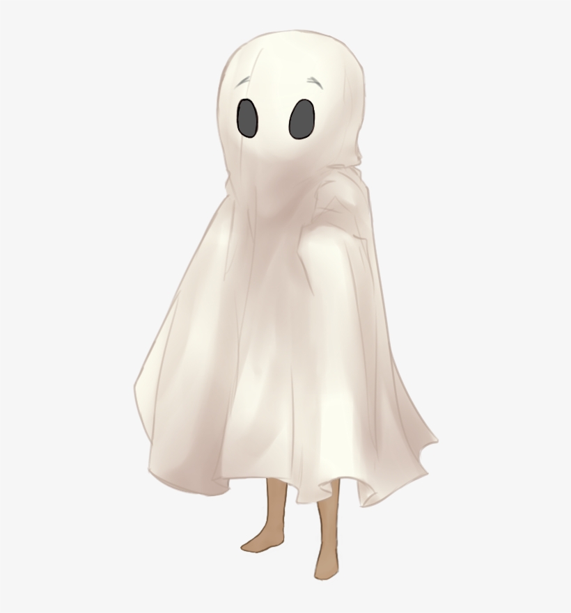 Sheet Ghost Cute - Wiki, transparent png #1095180