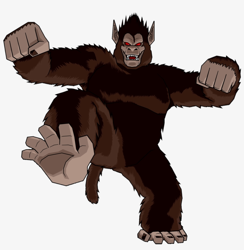 Taro The Great Ape - Great Ape Goku, transparent png #1095301