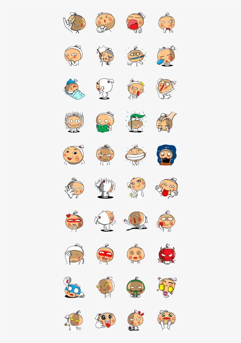 Poci The Cute Ghost Story - Sunglasses Baby Line Sticker, transparent png #1095382