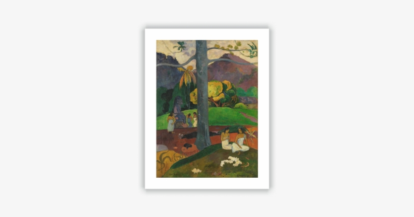 Mata Mua - Mata Mua By Paul Gauguin Art Reproduction, transparent png #1095384