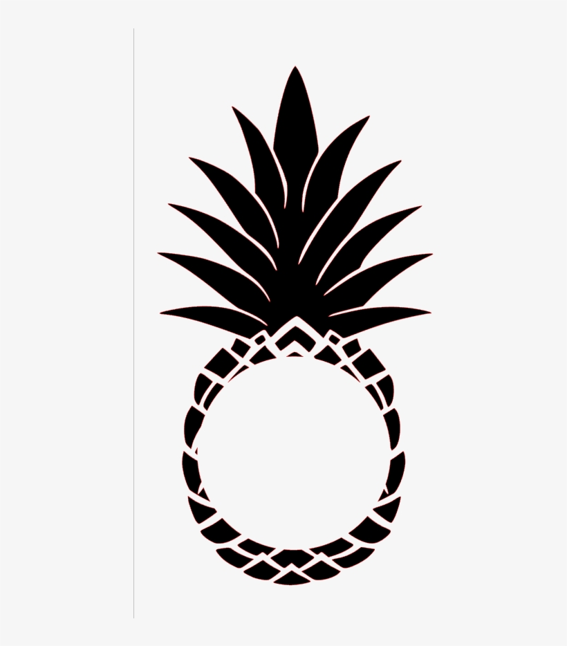 Download Pineapple Monogram Golden Pineapple Free Transparent Png Download Pngkey