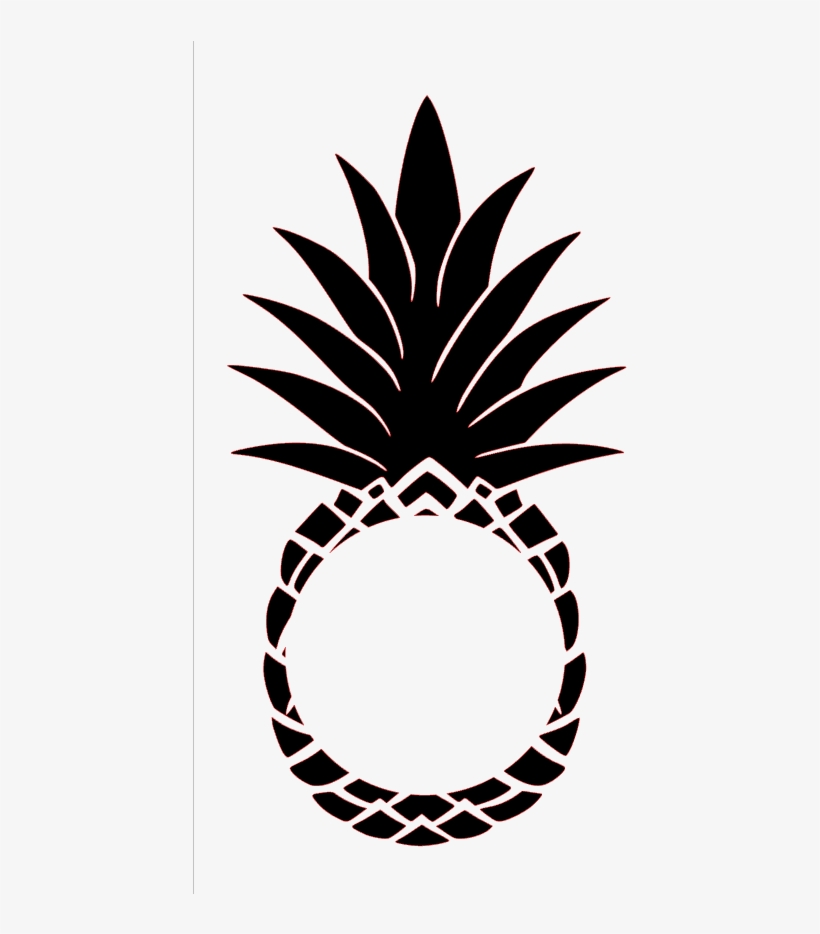 Pineapple-monogram - Golden Pineapple, transparent png #1095851