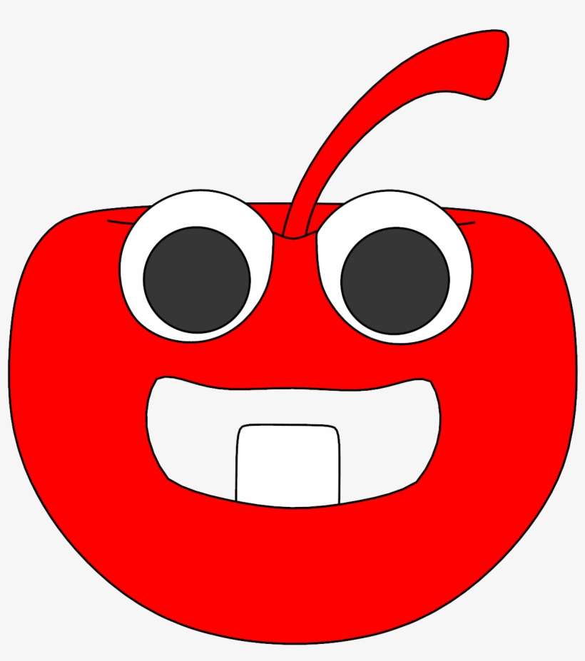 Baby Cartoon Apple Clipart Png - Portable Network Graphics, transparent png #1096098