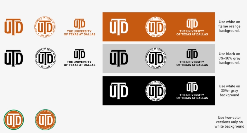 Correct Colors For The Utd Monogram - Monogram Logo, transparent png #1096229