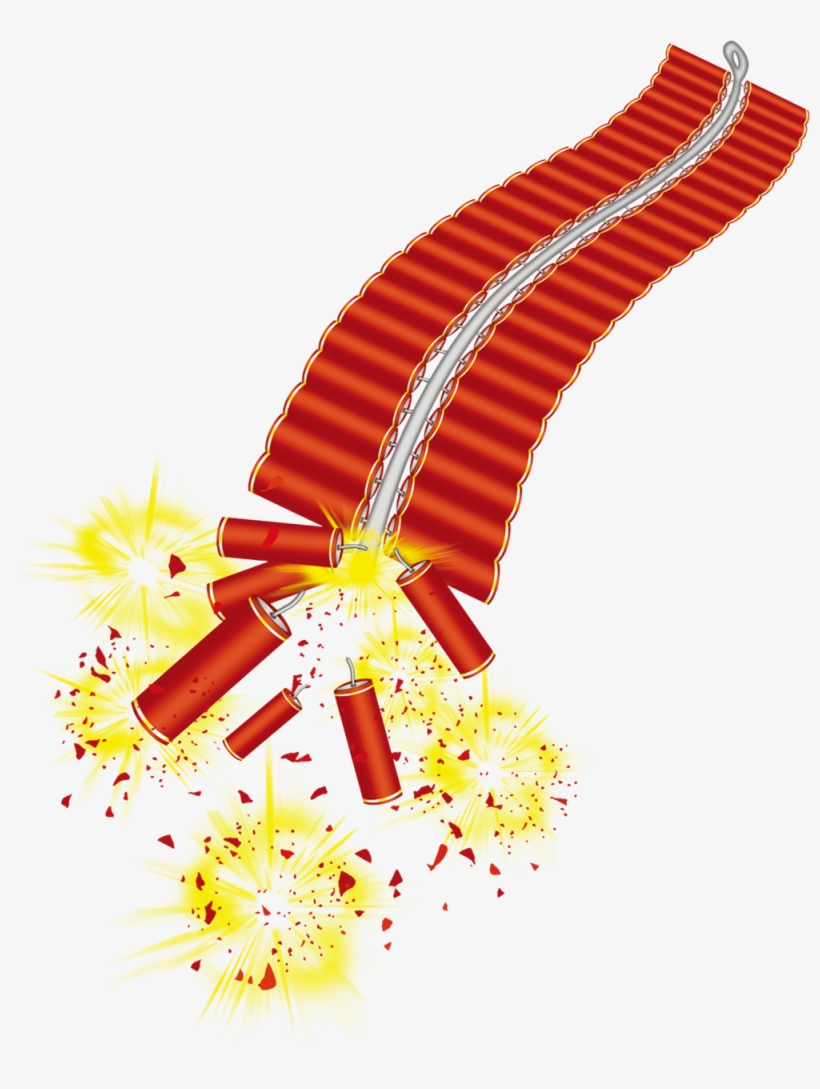Diwali Firecrackers Png Image Free Download - Chinese New Year Firecrackers Png, transparent png #1096326
