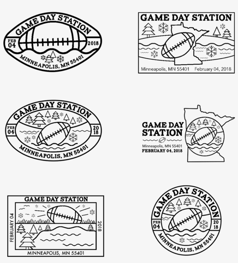 Pictorial Postmark And Postcards Designed For The Minneapolis - Cartoon, transparent png #1096379