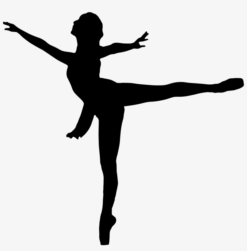 This Free Icons Png Design Of Ballet Dancer Silhouette, transparent png #1096652