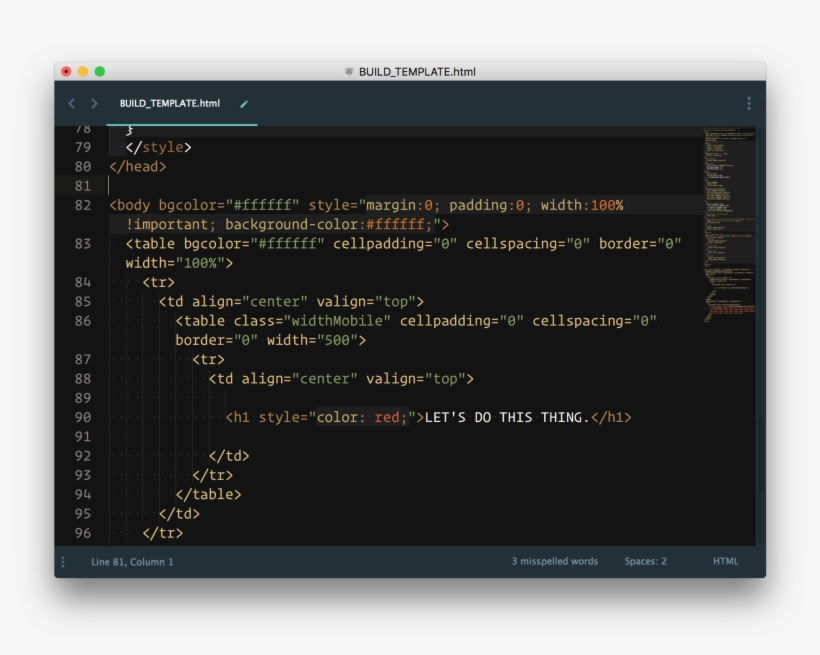 Check Out Really Good Emails On Codepen, Where They - Vim Theme, transparent png #1096872