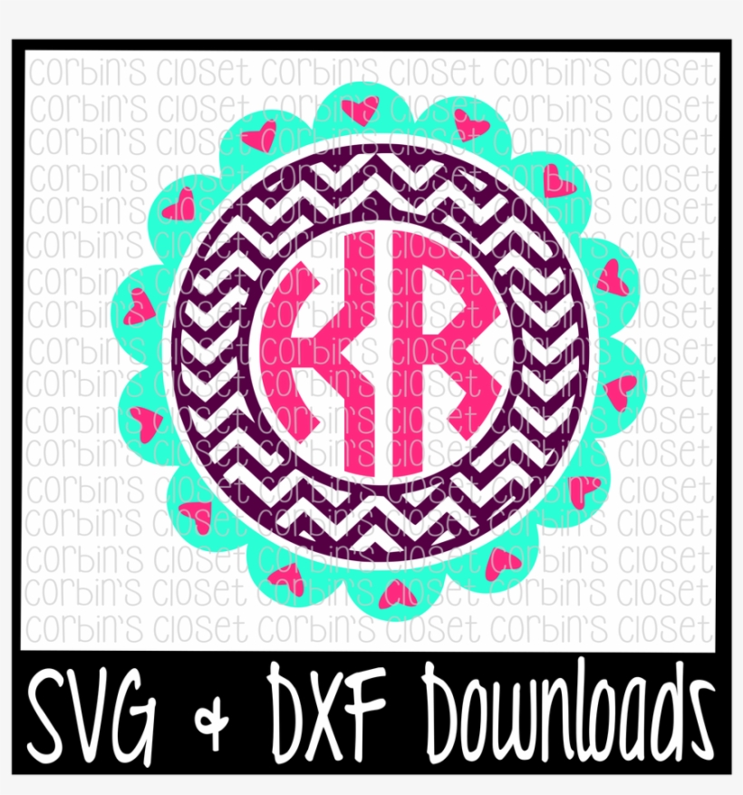 Circle Monogram Svg * Valentine Monogram Svg Cut File - Cinco De Mayo Svg, transparent png #1096923