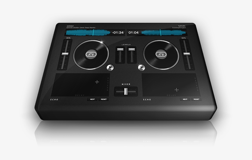 Open Mixer - Simple Dj Turntable, transparent png #1096965