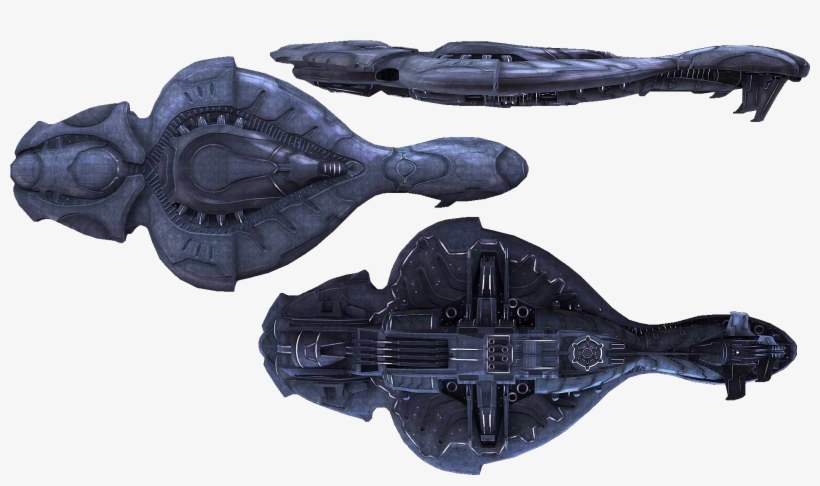 Ccs Battlecruiser Overview Transparent - Halo 3 Cas Class Assault Carrier, transparent png #1096988