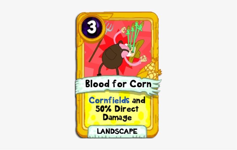 Bcorn - Card Wars Cornfield Cards, transparent png #1097105