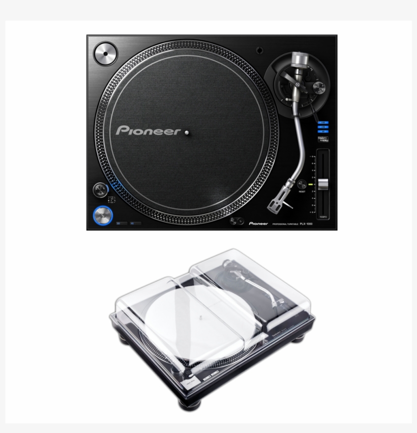 Pioneer Dj Plx 1000 Turntable Decksaver Ds Pc Sl1200 - Decksaver Dust Cover For Technics Sl-1200, transparent png #1097171