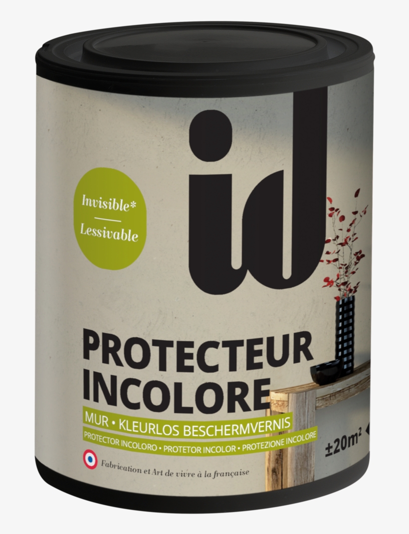 Clear Protector - - Id Peinture À Effet Id, Incolore Nacrée, 1 L, transparent png #1097231