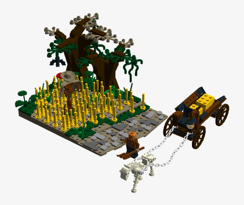 Haunted Corn Field - Lego, transparent png #1097233