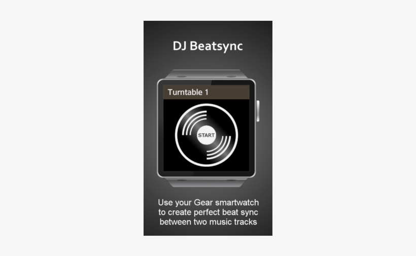 Use Your Gear Smartwatch To Create Perfect Beat Sync - Gadget, transparent png #1097523