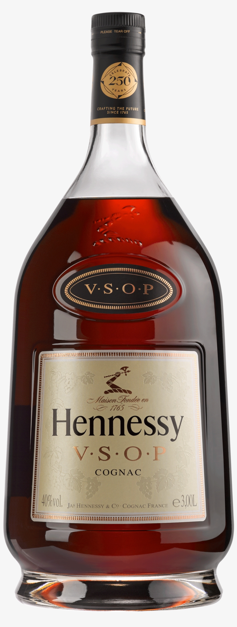 Hennessy Privilege Bottle Label Png - Hennessy Vsop Alcohol Percentage, transparent png #1097554
