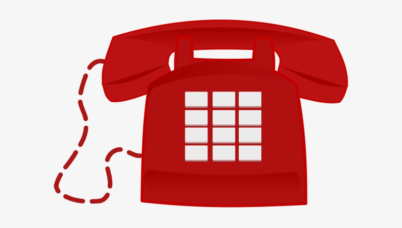 Red Phone Clipart Png, transparent png #1097604