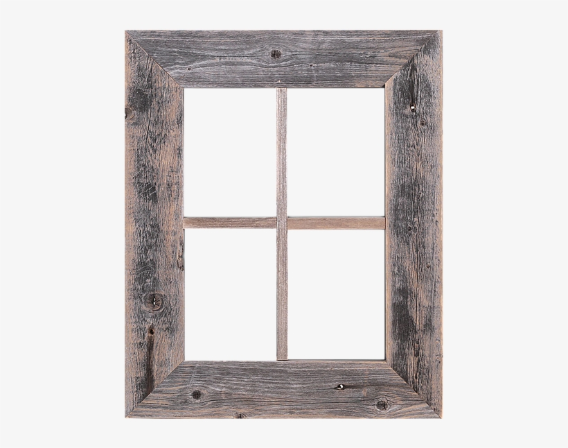 Rustic Decor Old Rustic Barn Window Frame, transparent png #1097784