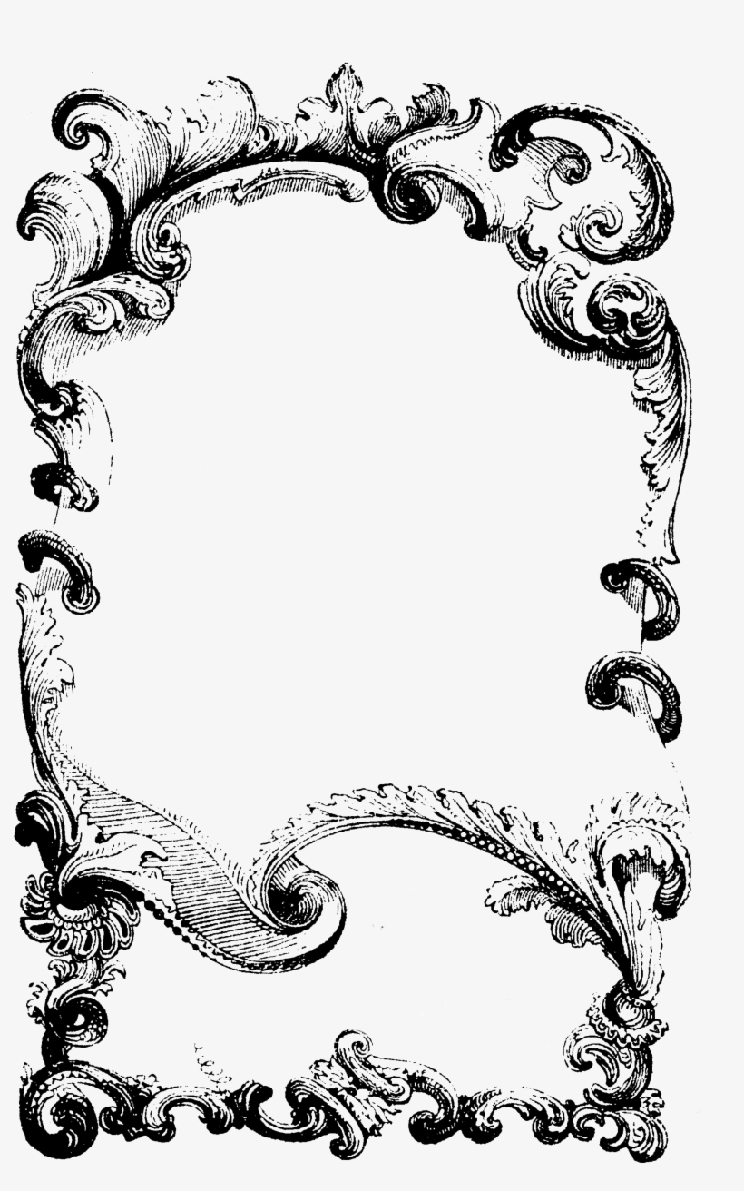 Vintage-frame - Illustration, transparent png #1097806