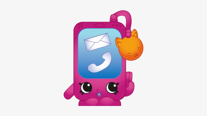 909 Smarty Phone Rarity Exclusive - Shopkin Phone, transparent png #1097968