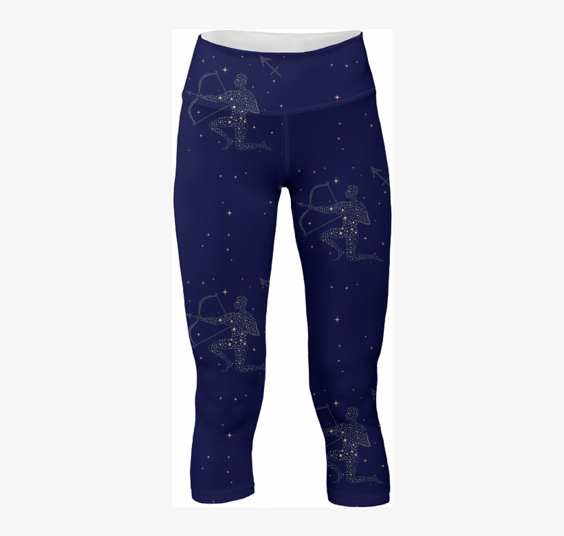Sagittarius Yoga Leggings Pants $65 - Pocket, transparent png #1098193