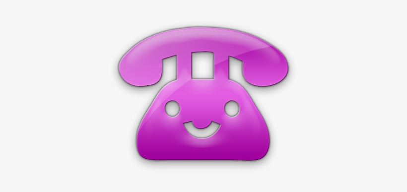 Cartoon Phone Icon Clipart - Illustration, transparent png #1098249