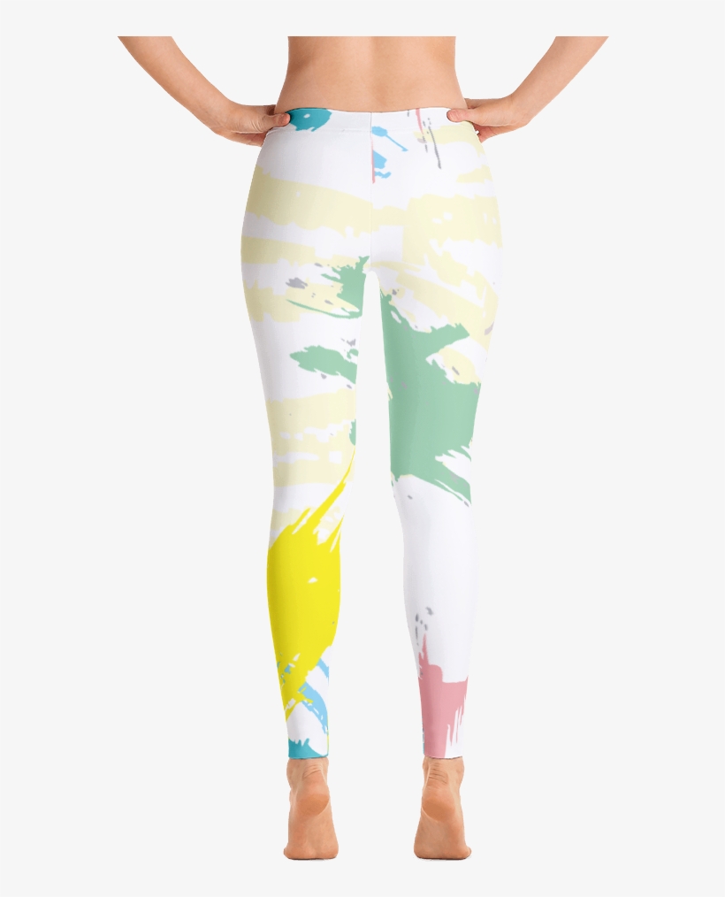 Leggings - Paint Marks - Imagineavalon Christmas Leggings, Christmas Clothing,, transparent png #1098250
