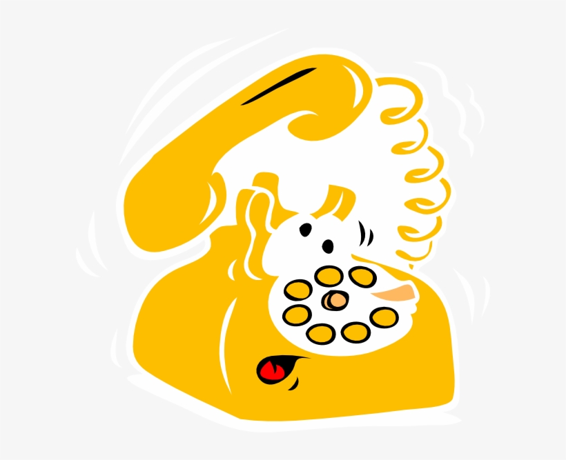 Yellow Phone Svg Clip Arts 600 X 587 Px, transparent png #1098251