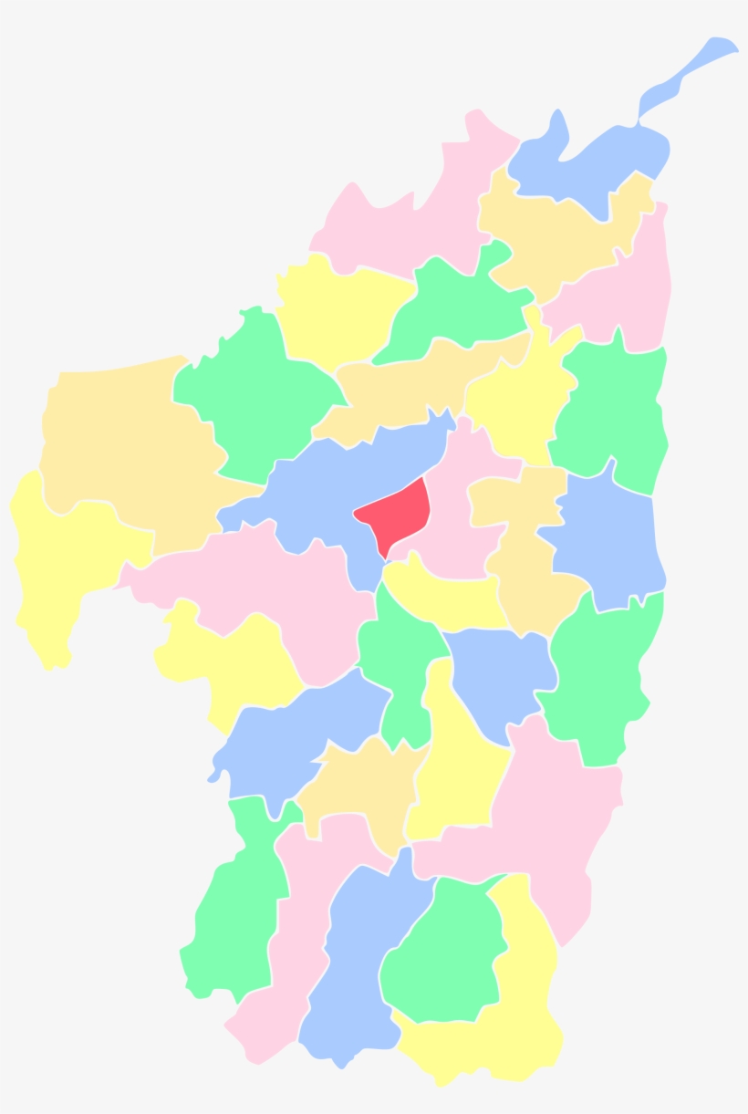 Open - Blank Map, transparent png #1098448