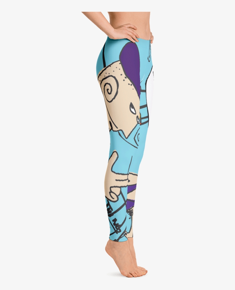 All Over Leggings Butimletired Scene Right Barefoot, transparent png #1098544