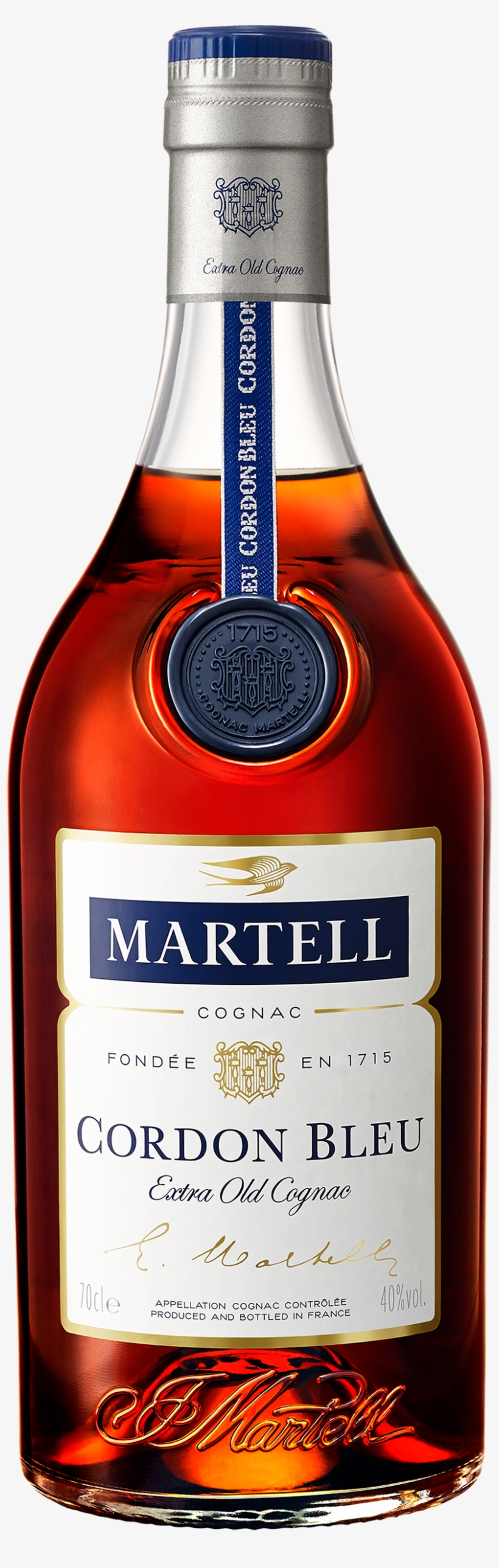 Packshot Martell - Martell Cordon Bleu Cognac, transparent png #1098632