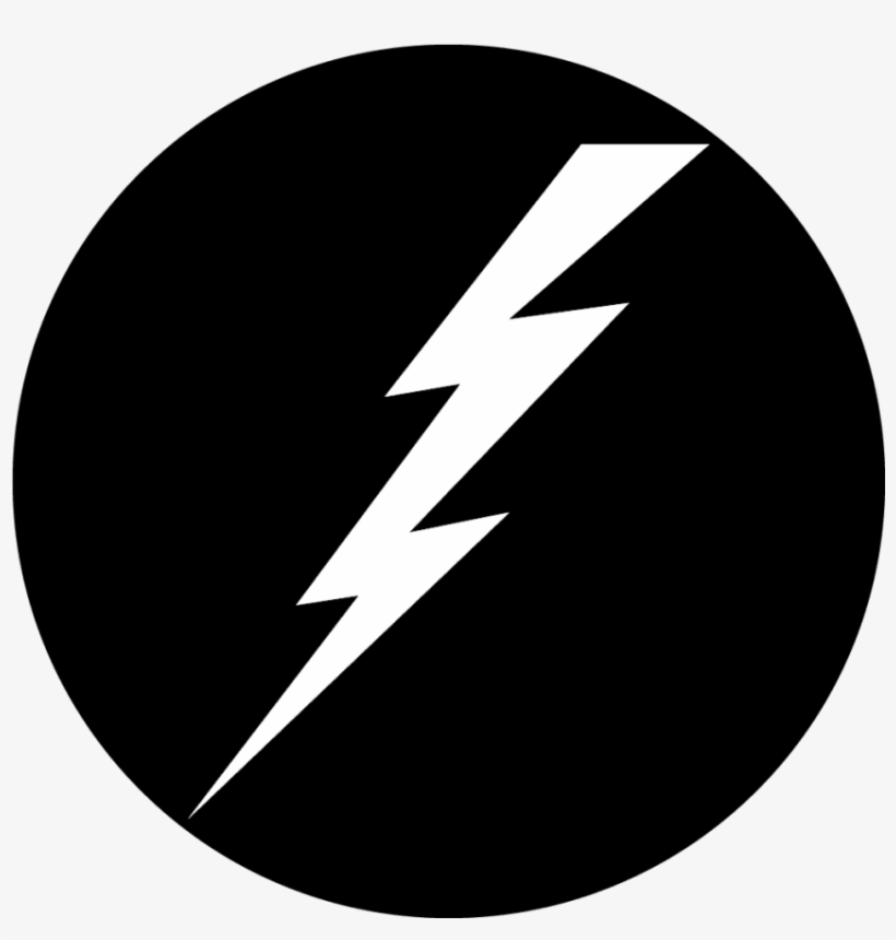 Lightning Bolt - Lightning Bolt Icon White, transparent png #1099032