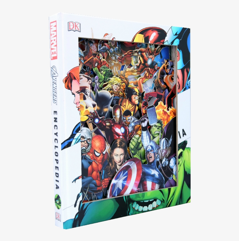 "marvel World" By Robert Robinson - Libro Los Vengadores.la Enciclopedia, transparent png #1099333