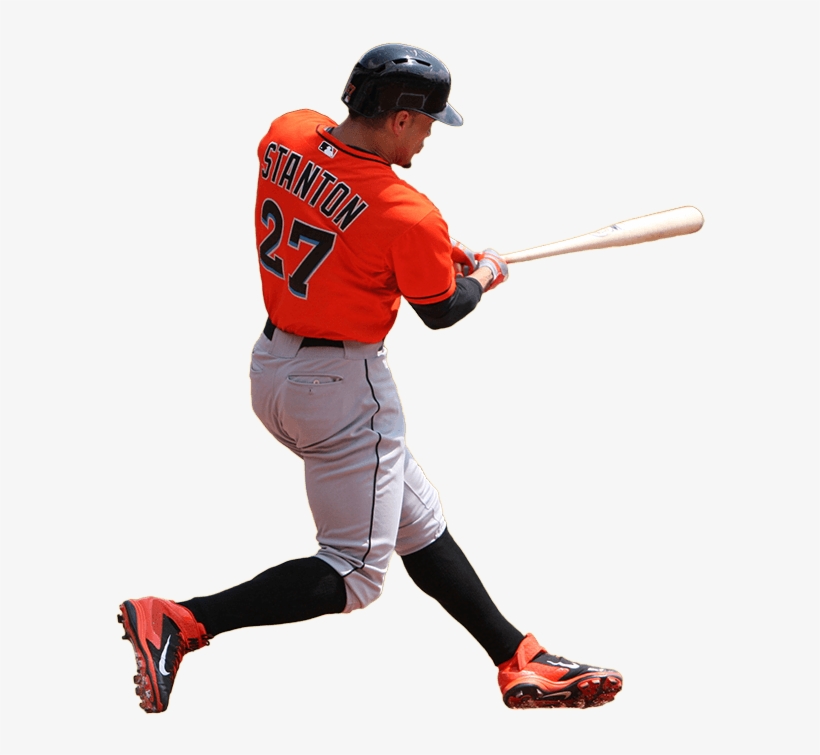 What Pros Wear Giancarlo Stanton - Giancarlo Stanton No Background, transparent png #1099627