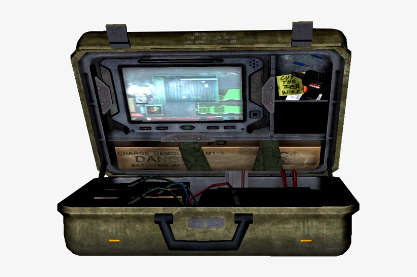 Briefcase Bomb Model Boii - Bo3 Bomb, transparent png #1099749
